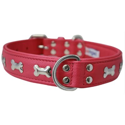 ANGEL PET COLLIER OS 18" x 3 / 4" - ROUGE