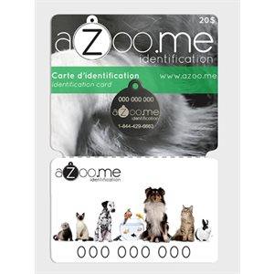 AZOOME CARTE IDENTIFICATION