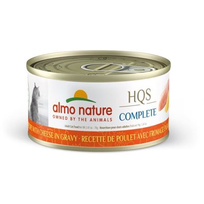 ALMO HQS COMPLETE CHAT POULET & FROMAGE - 70 G