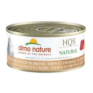 ALMO HQS NATURAL CHAT THON & FROMAGE - 150 G