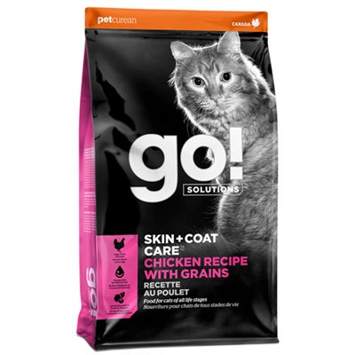 GO! CHAT PEAU & POILS POULET - 16 LB