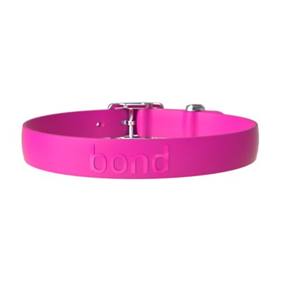 BOND PET COLLIER S 12"-14" - FRAMBOISE